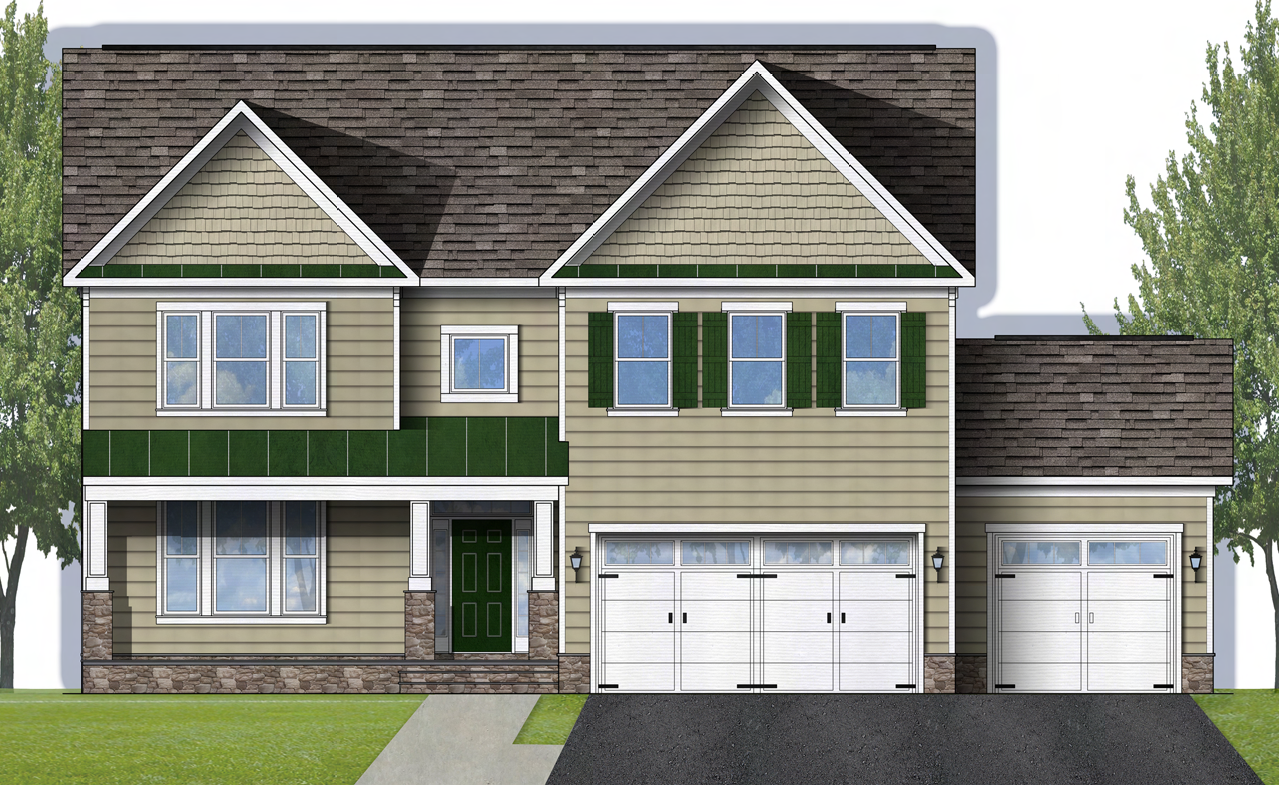 The Ashby Elevation 3 Rendering